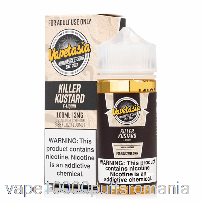 Vape Romania Killer Kustard - Vapetasia - 100ml 0mg